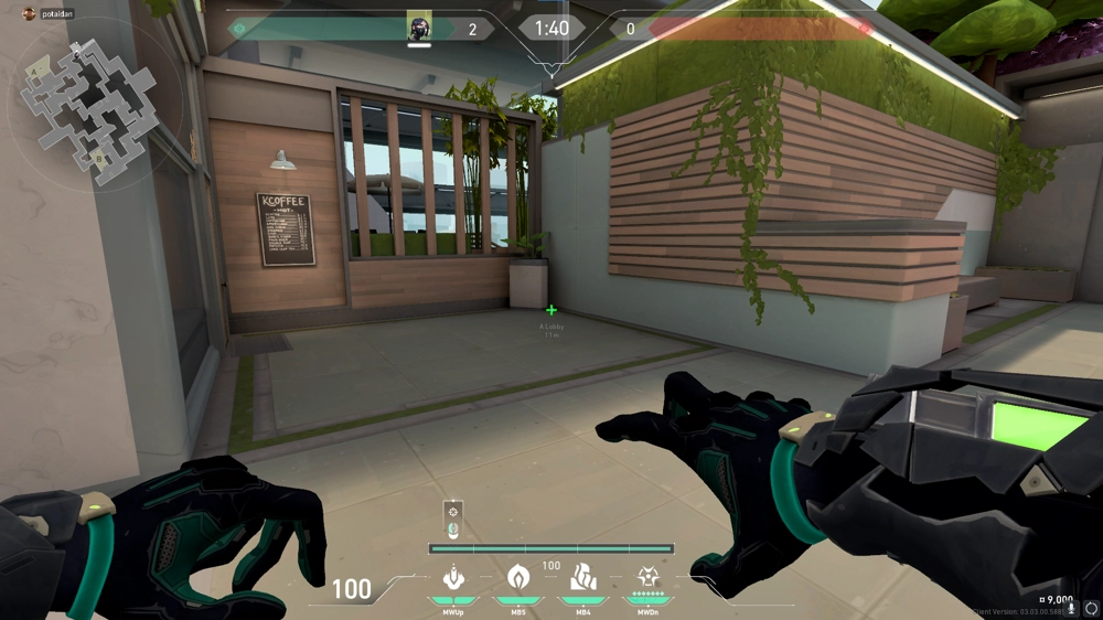 Viper Snake Bite on Split Attack Site A — step 2 of 4: Aim — line up the shot