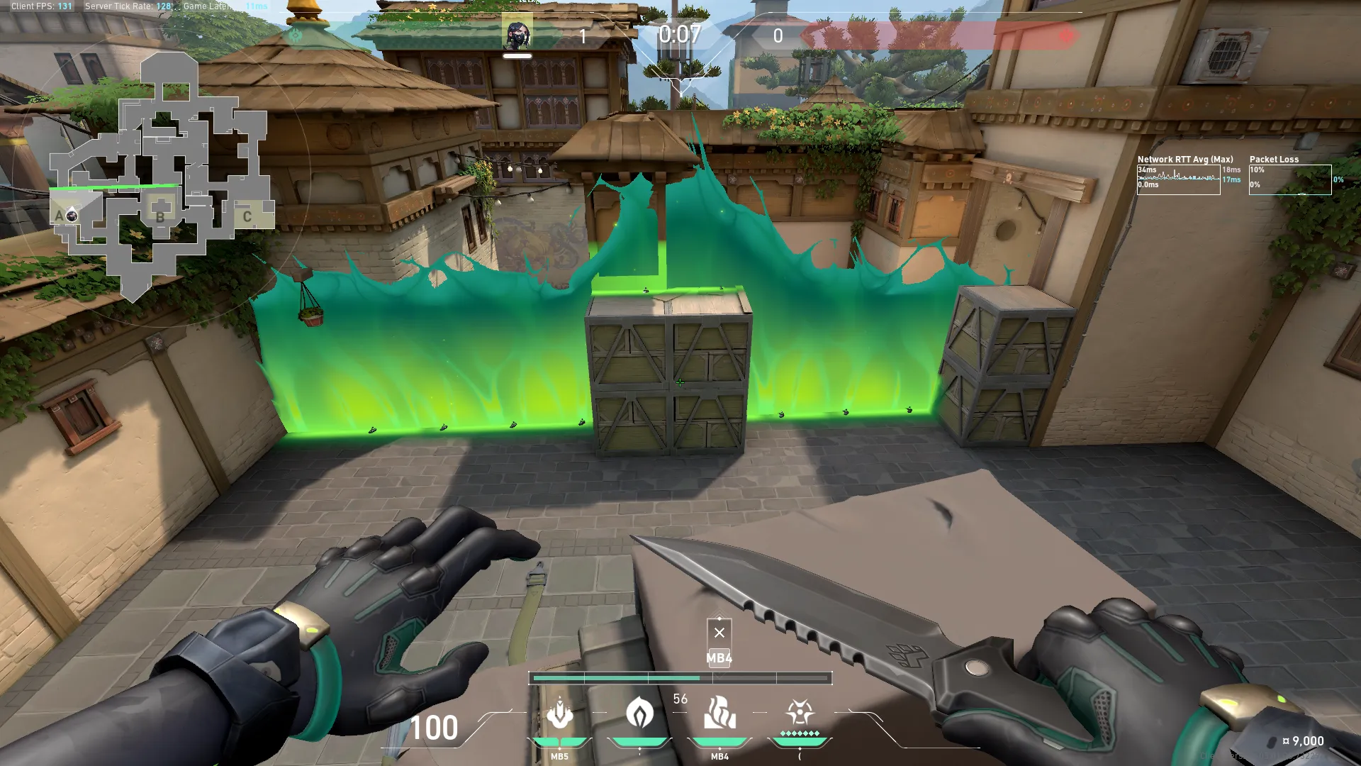 Viper Toxic Screen on Haven Defense Site B — step 4 of 4: Result