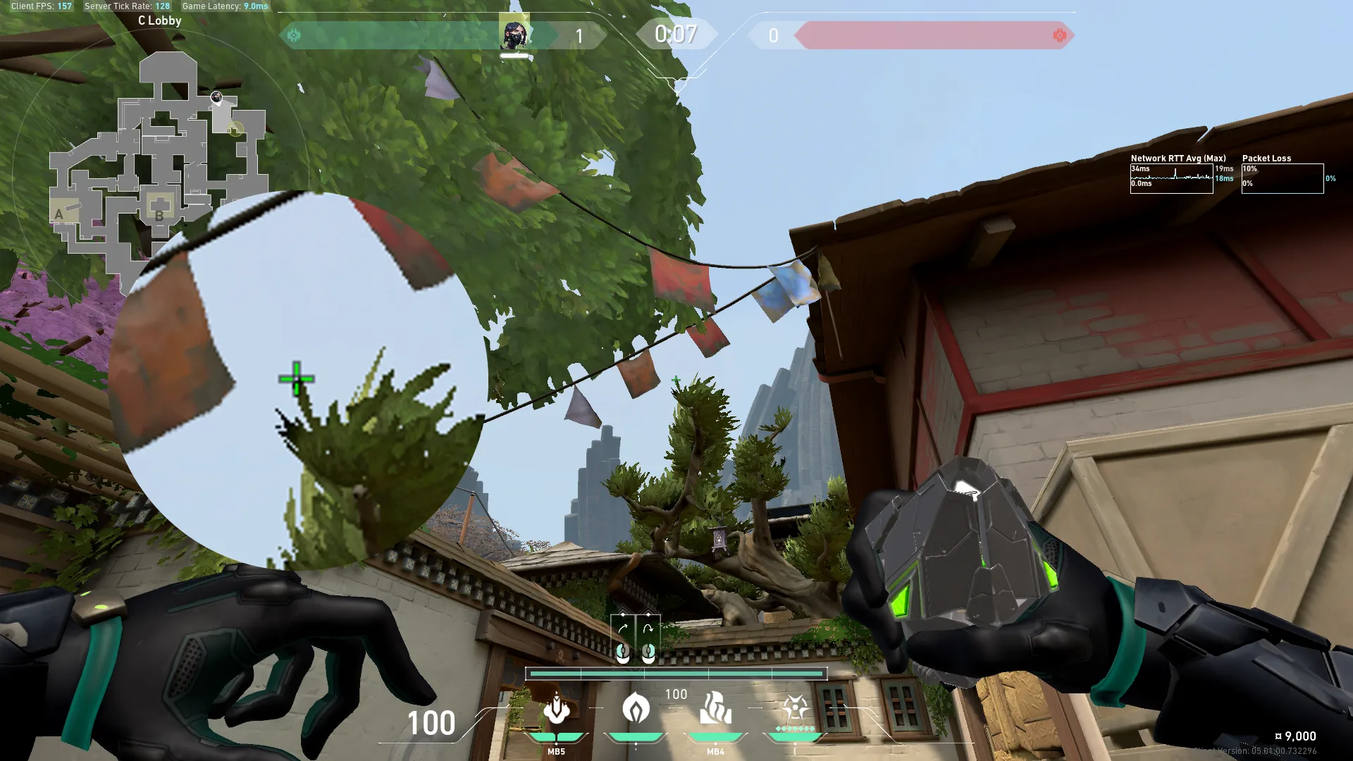 Viper Poison Cloud on Haven Attack Site C — step 2 of 3: Aim — line up the shot