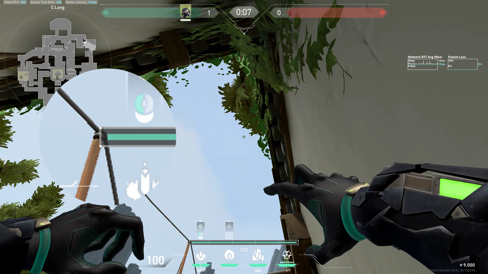 Viper Snake Bite on Haven Attack Site C — step 2 of 3: Aim — line up the shot