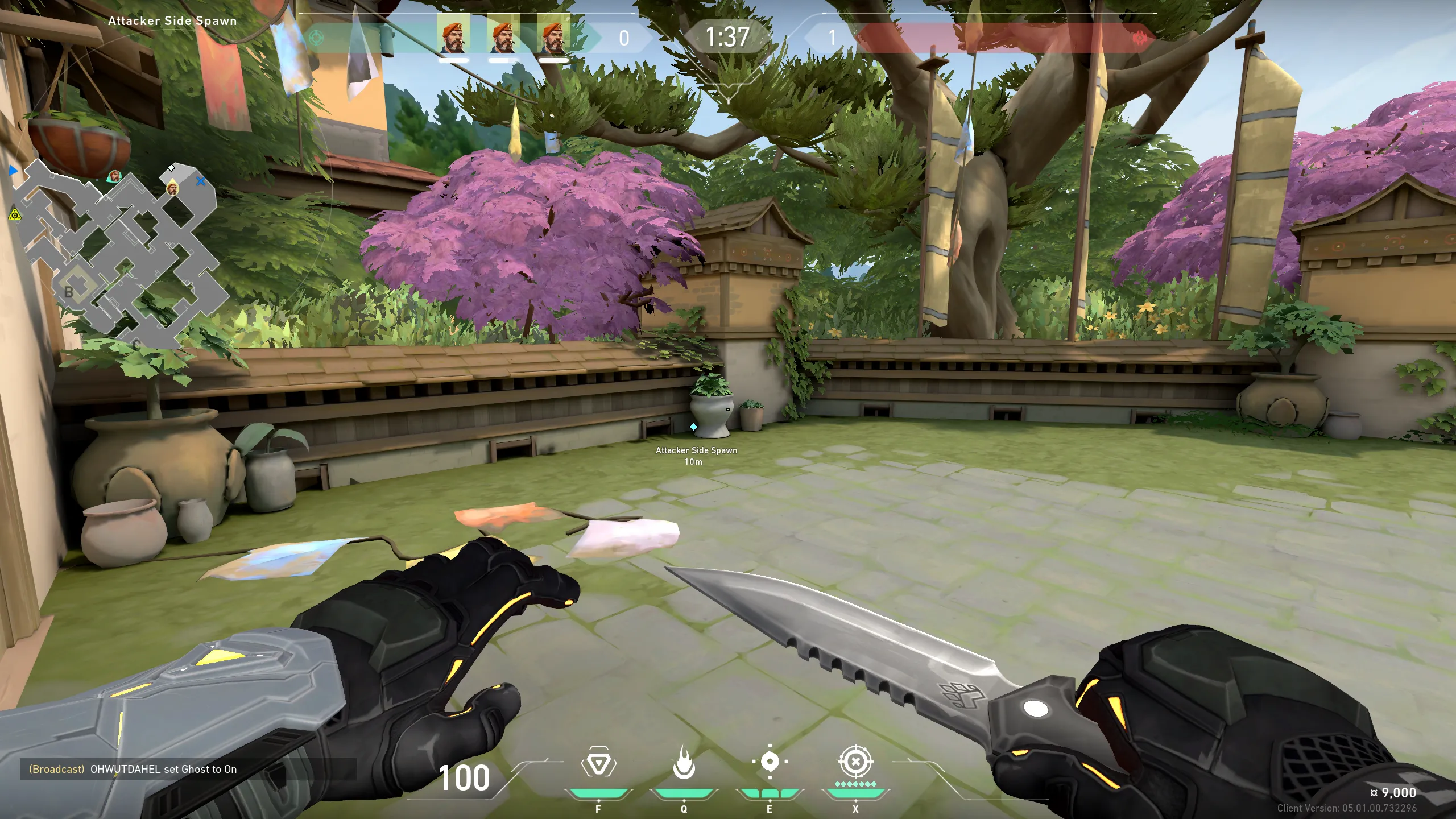 Post Plant Molly A Default From Attacker Side Spawn — Brimstone lineup on Haven