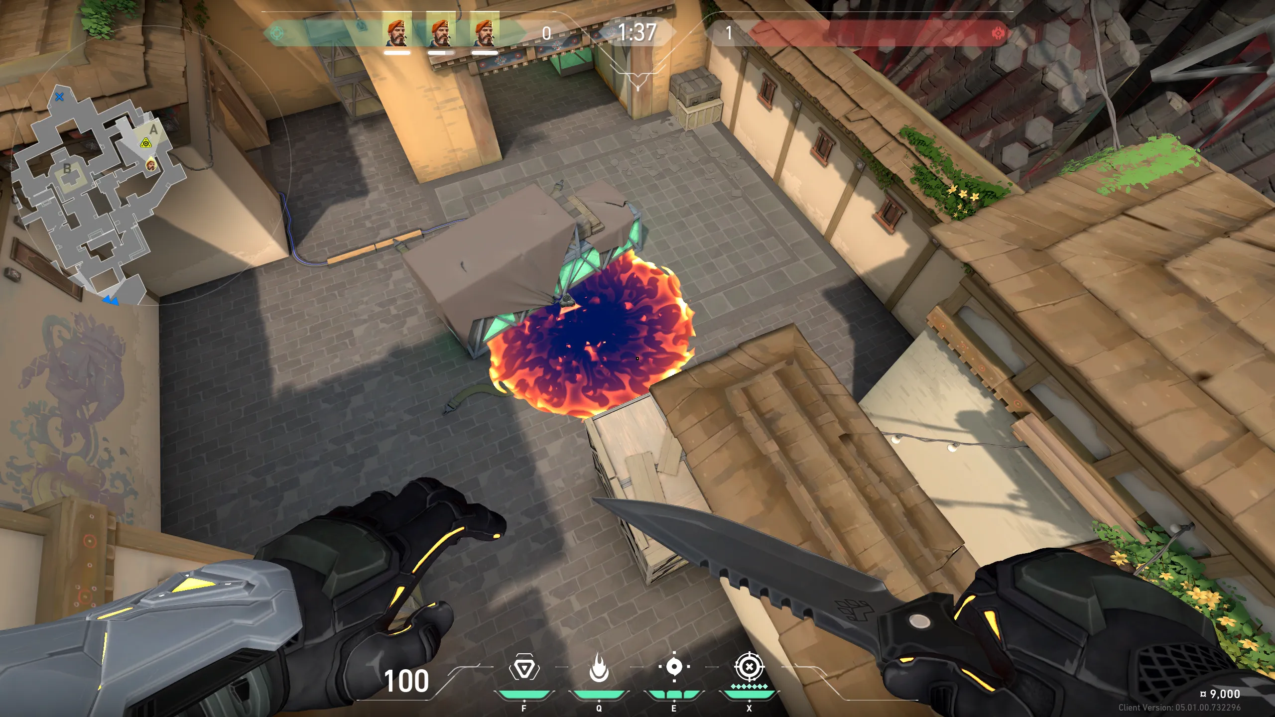 Brimstone Incendiary on Haven Attack Site A — step 3 of 3: Result