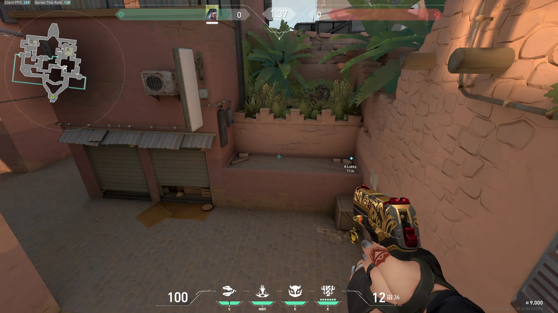 A Site Recon From A Lobby Attackers — Fade lineup on Bind