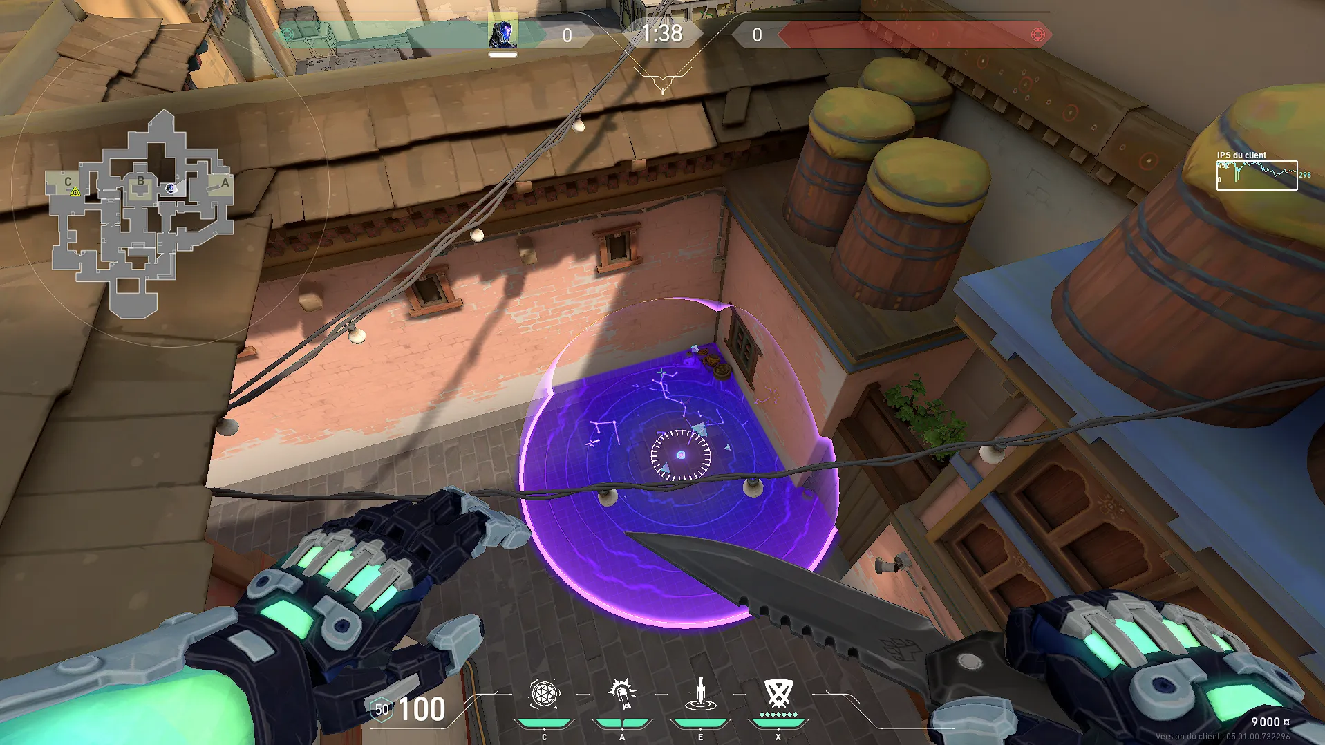KAY/O Frag_Ment on Haven Defense Site A — step 3 of 3: Result