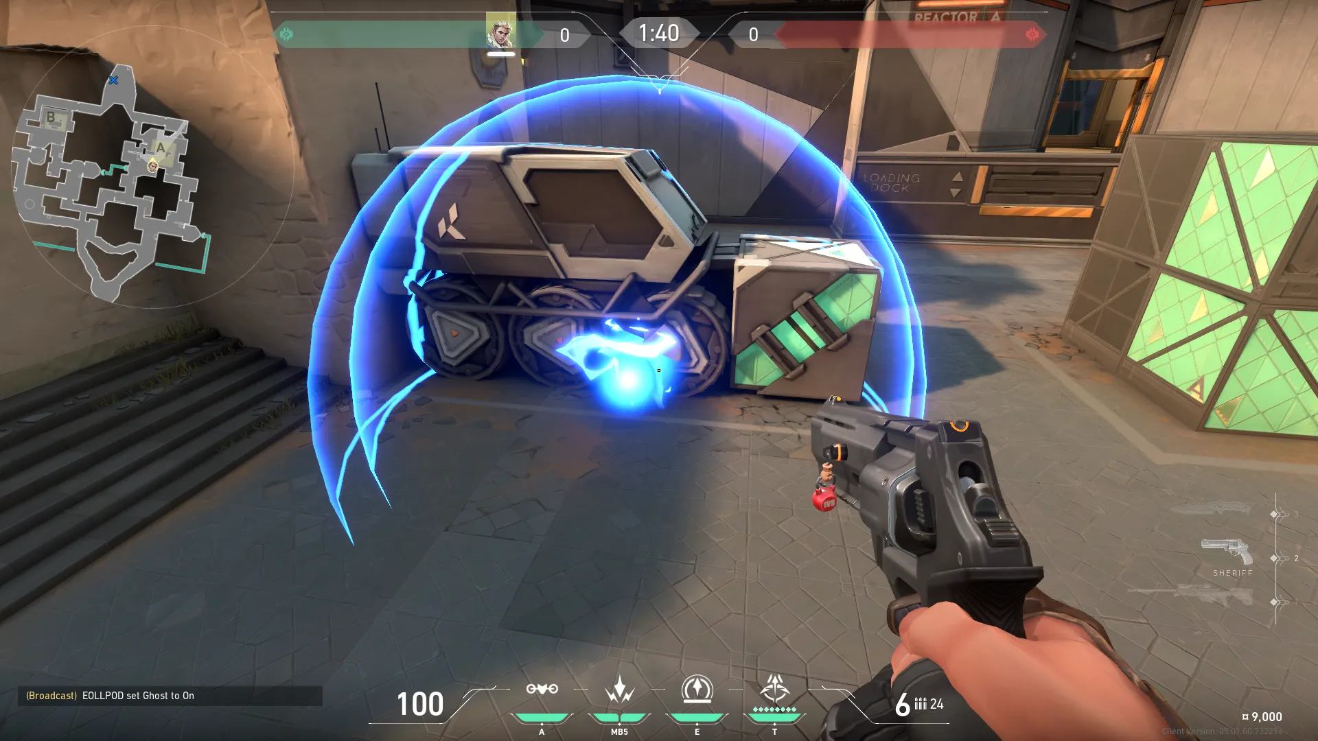 Sova Shock Bolt on Bind Attack Site A — step 4 of 4: Result