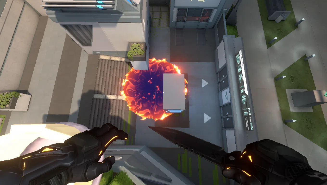 Brimstone Incendiary on Split Attack Site A — step 3 of 3: Result