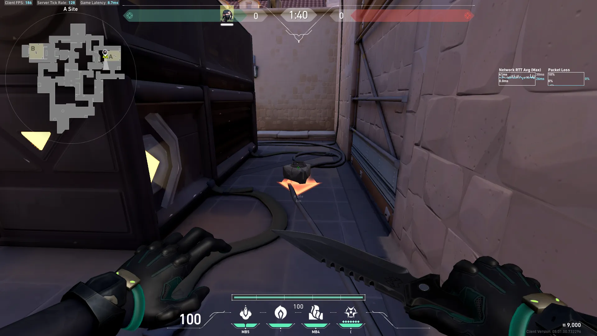 Viper Vipers Pit on Ascent Defense Site A — step 3 of 9: Aim — line up the shot