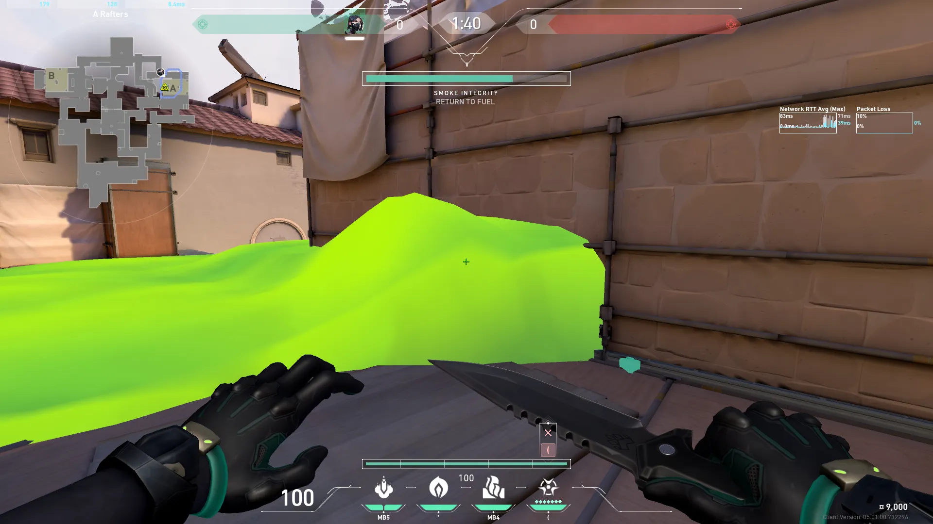 Viper Vipers Pit on Ascent Defense Site A — step 4 of 9: Aim — line up the shot
