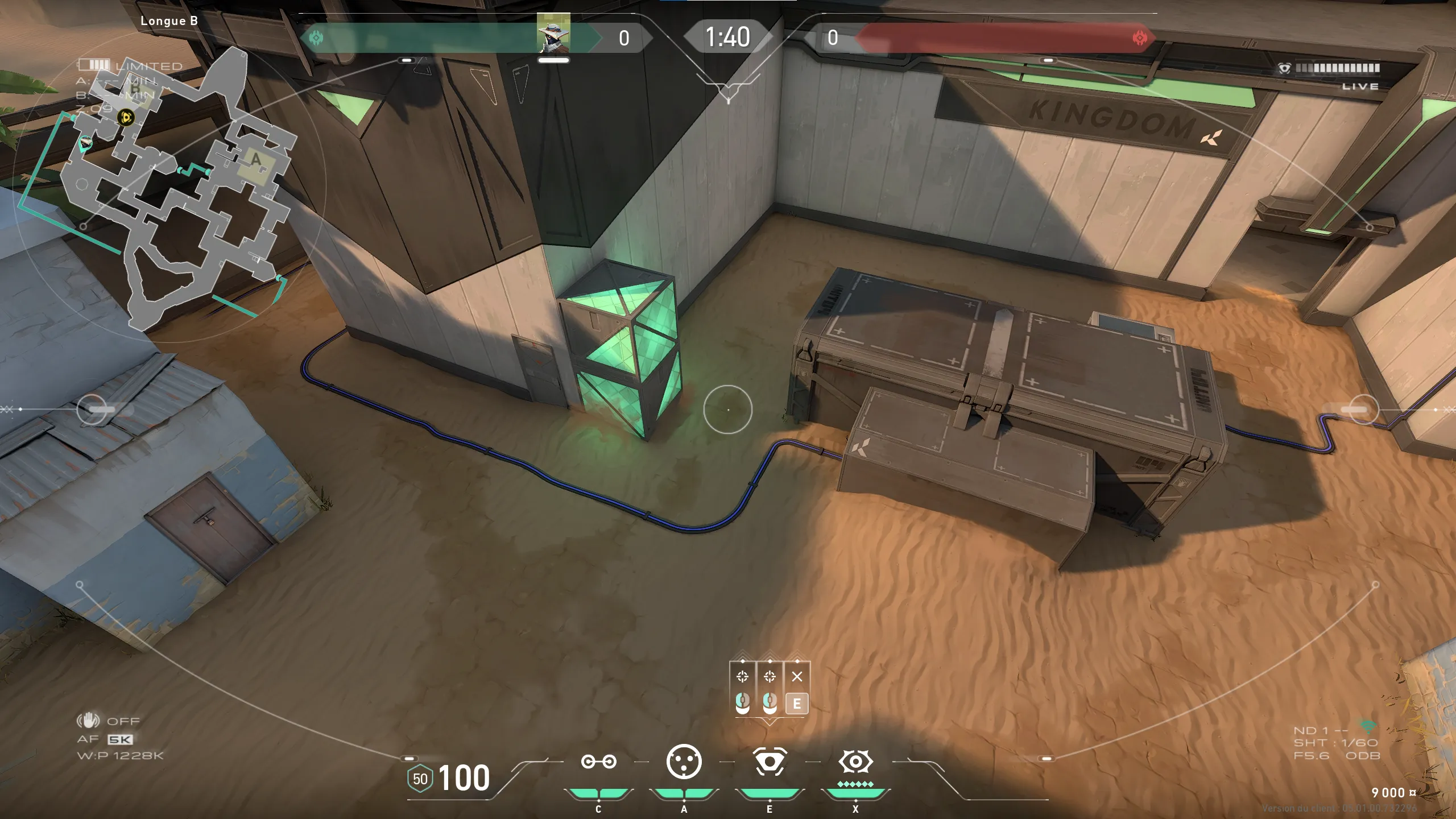 Cypher Spycam on Bind Defense Site B — step 4 of 4: Result