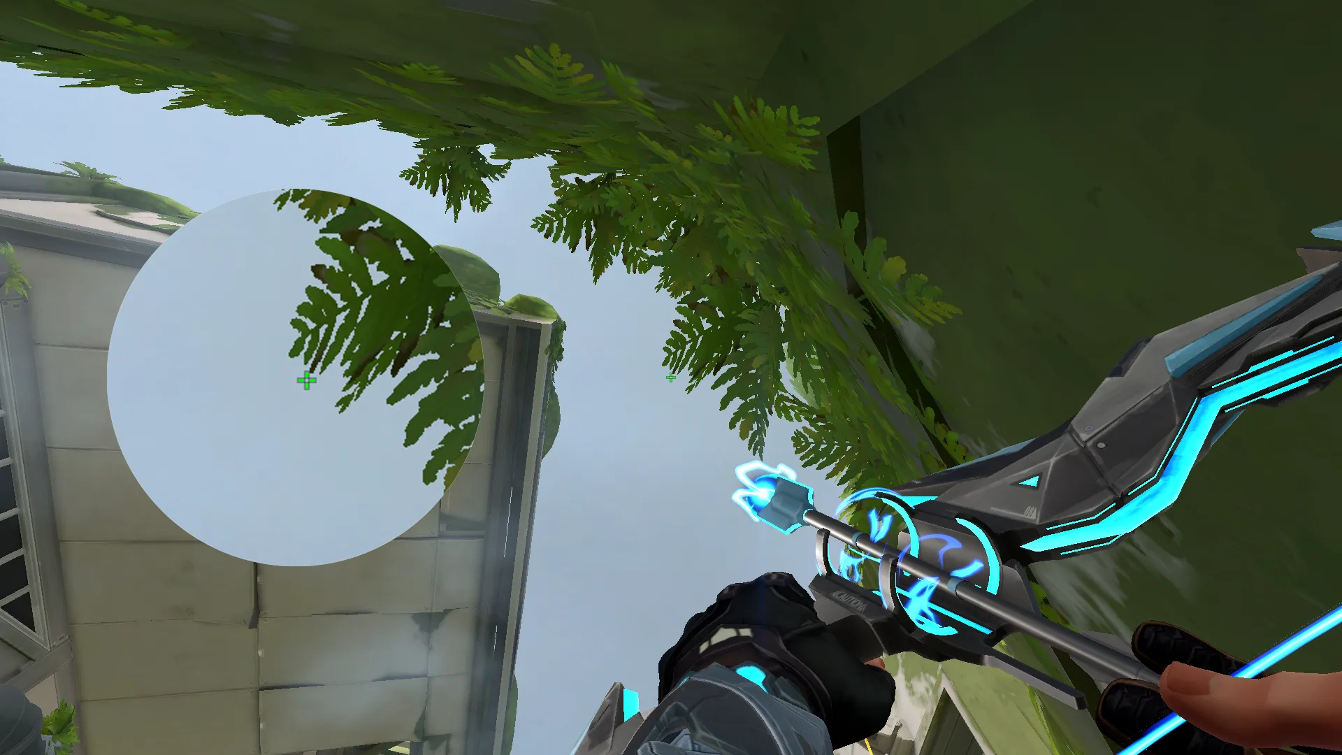 Sova Shock Bolt on Fracture Attack Site B — step 2 of 4: Aim — line up the shot