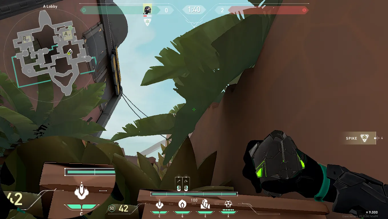 Viper Poison Cloud on Bind Attack Site A — step 2 of 3: Aim — line up the shot