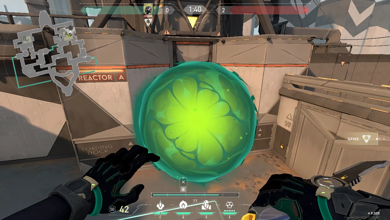 Viper Poison Cloud on Bind Attack Site A — step 3 of 3: Result