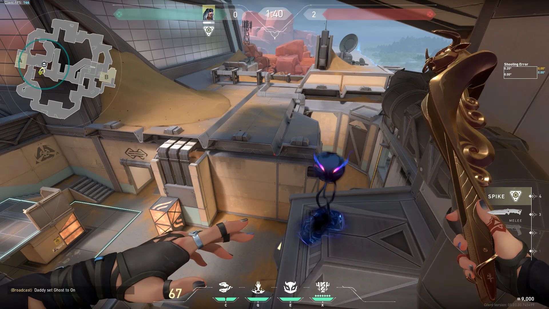 Fade Haunt on Fracture Defense Site A — step 3 of 3: Result