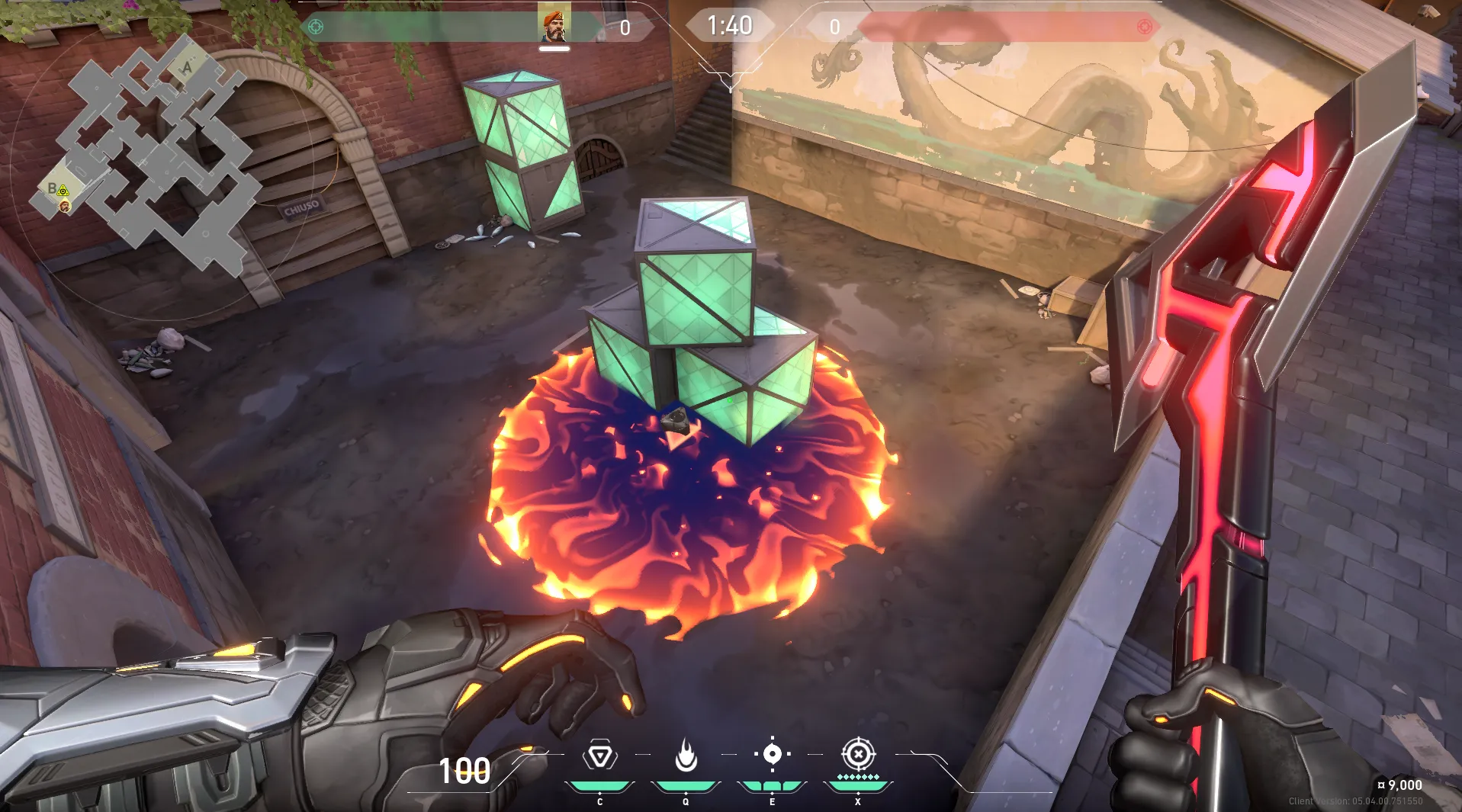 Brimstone Incendiary on Ascent Attack Site B — step 3 of 3: Result