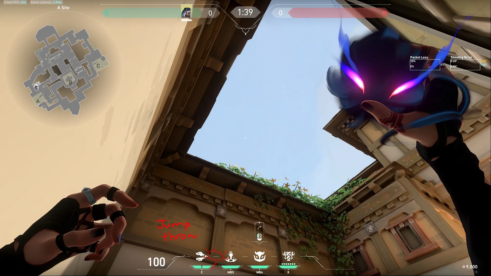 Fade Haunt on Haven Defense Site A — step 2 of 2: Result