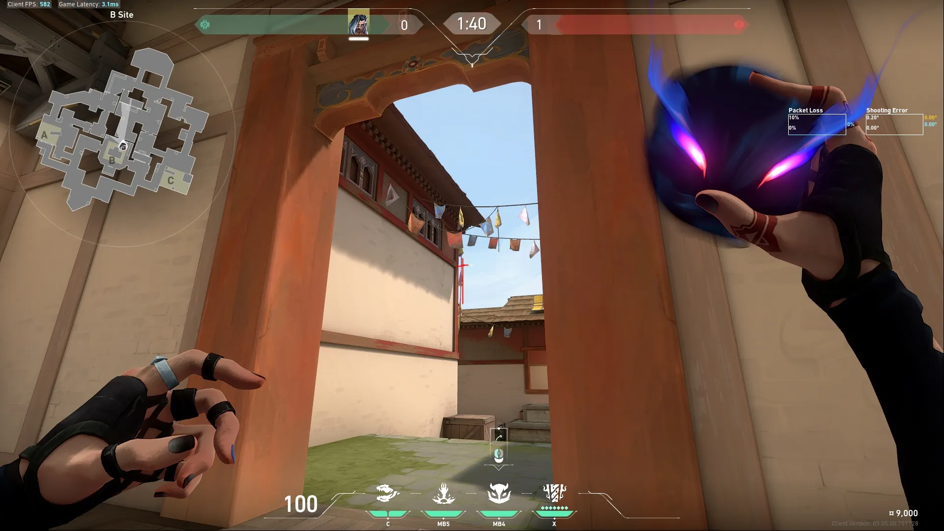 [ct](b) Outside a Lobby — Fade lineup on Haven
