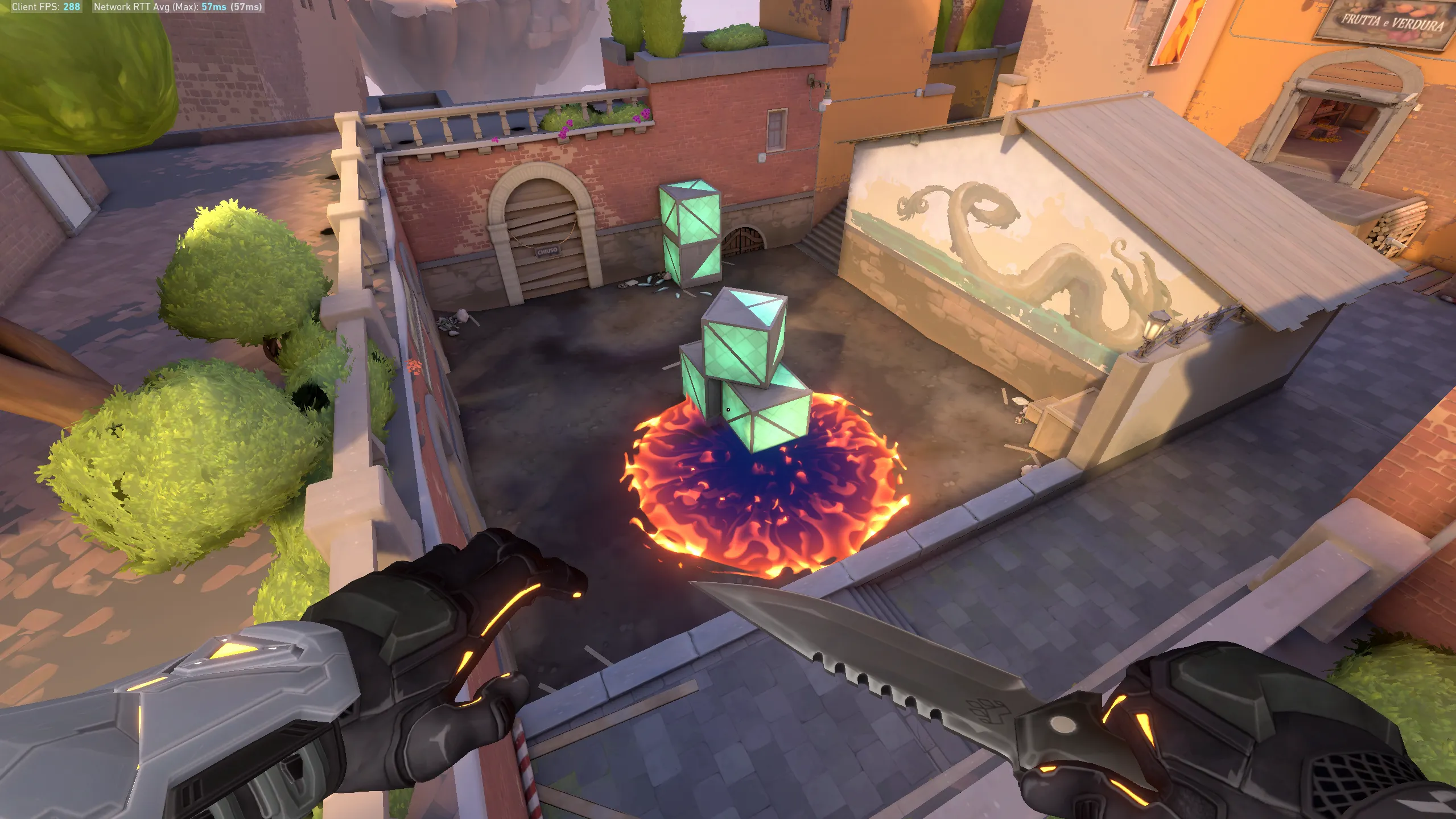 Brimstone Incendiary on Ascent Attack Site B — step 3 of 3: Result