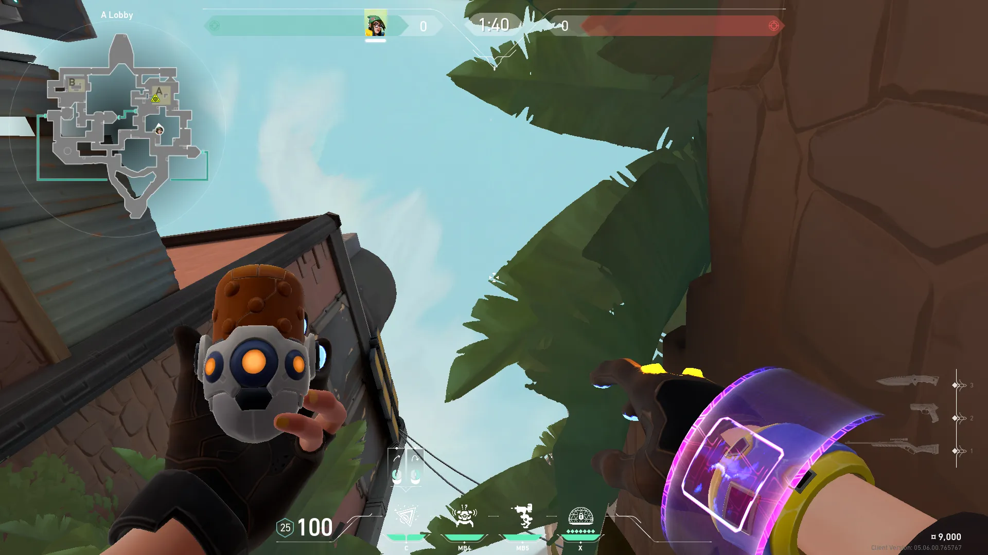 Killjoy Nanoswarm on Bind Attack Site A — step 2 of 3: Aim — line up the shot