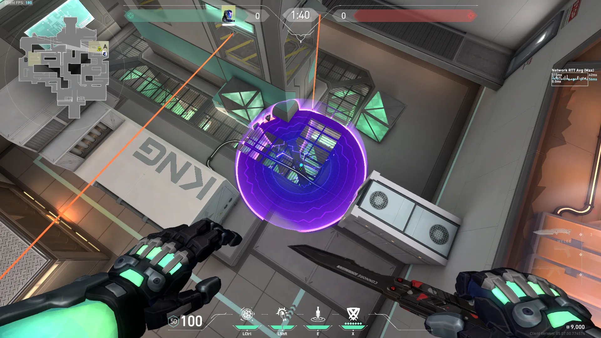 KAY/O Frag_Ment on Icebox Defense Site A — step 3 of 3: Result