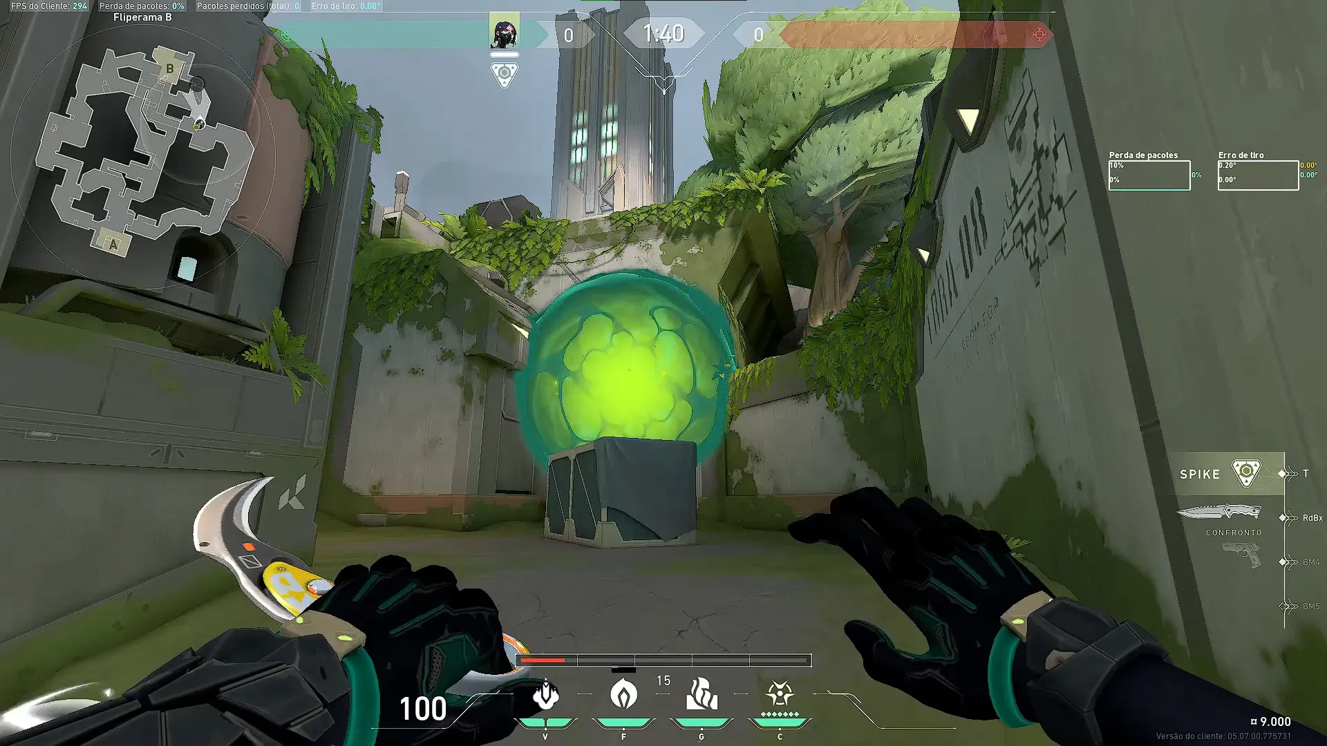 Viper Poison Cloud on Fracture Attack Site B — step 4 of 4: Result