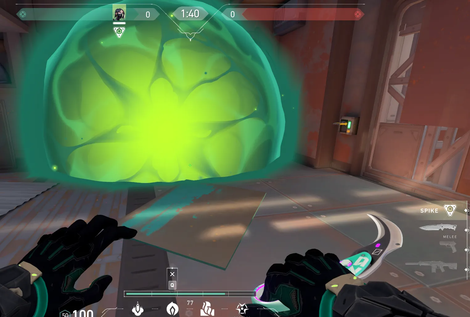 Viper Poison Cloud on Breeze Attack Site A — step 3 of 3: Result