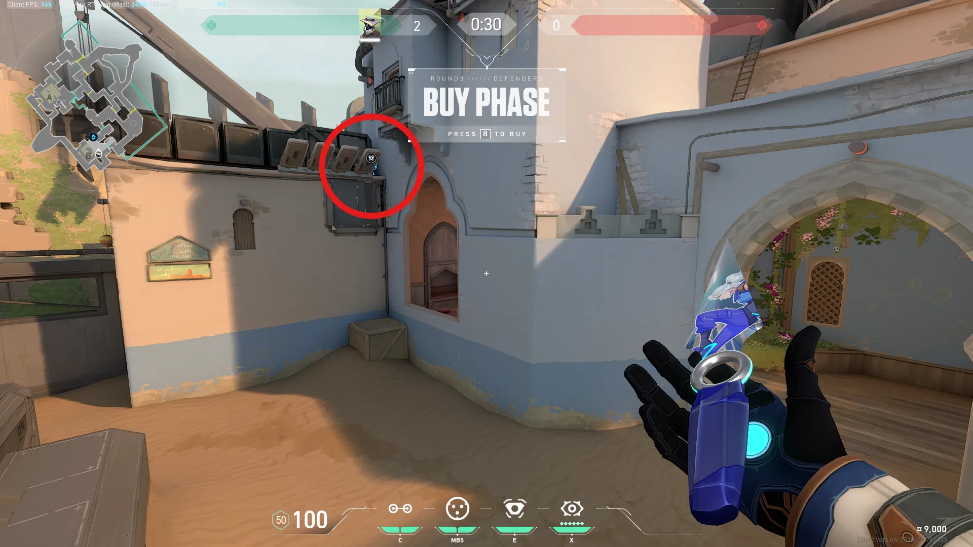 Cypher Spycam on Bind Defense Site B — step 5 of 5: Result
