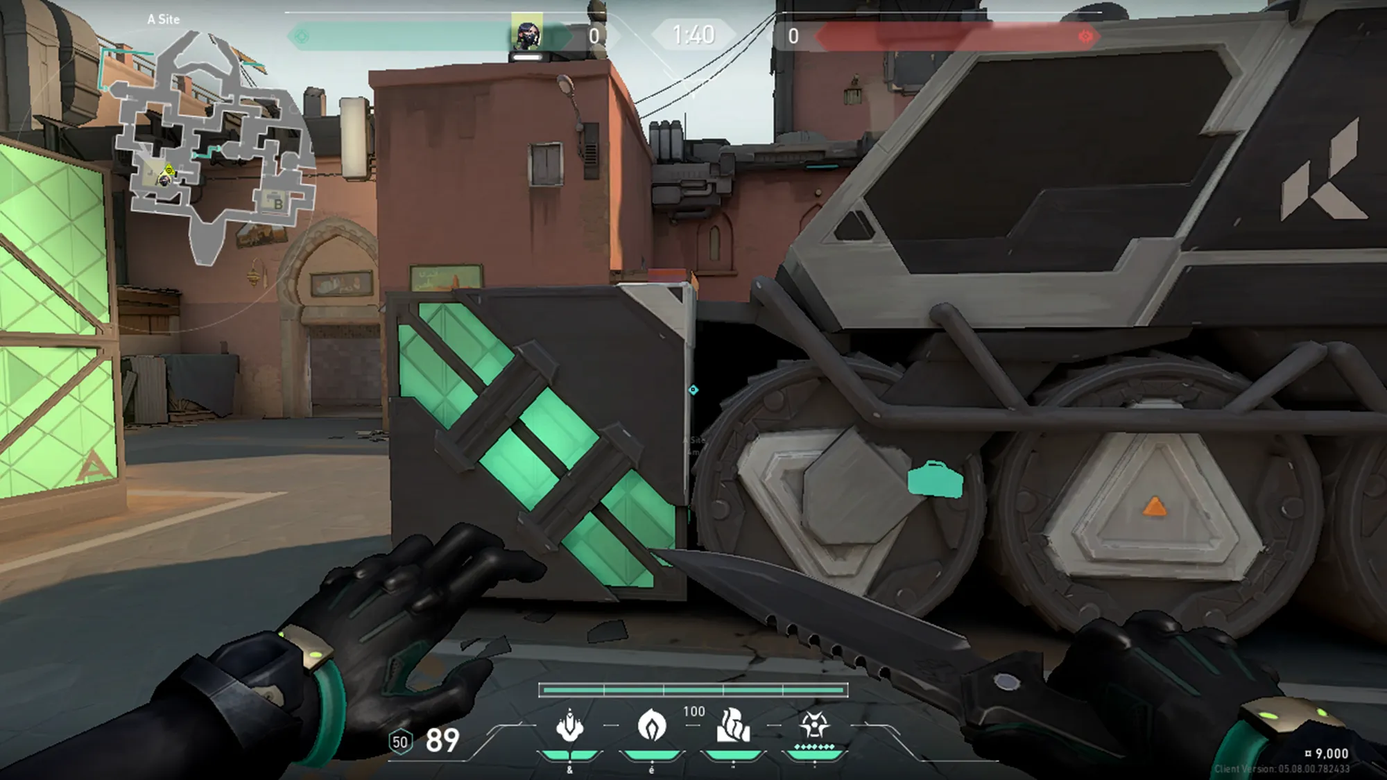 One-way Smoke for Defuse (from A Site) — Viper lineup on Bind