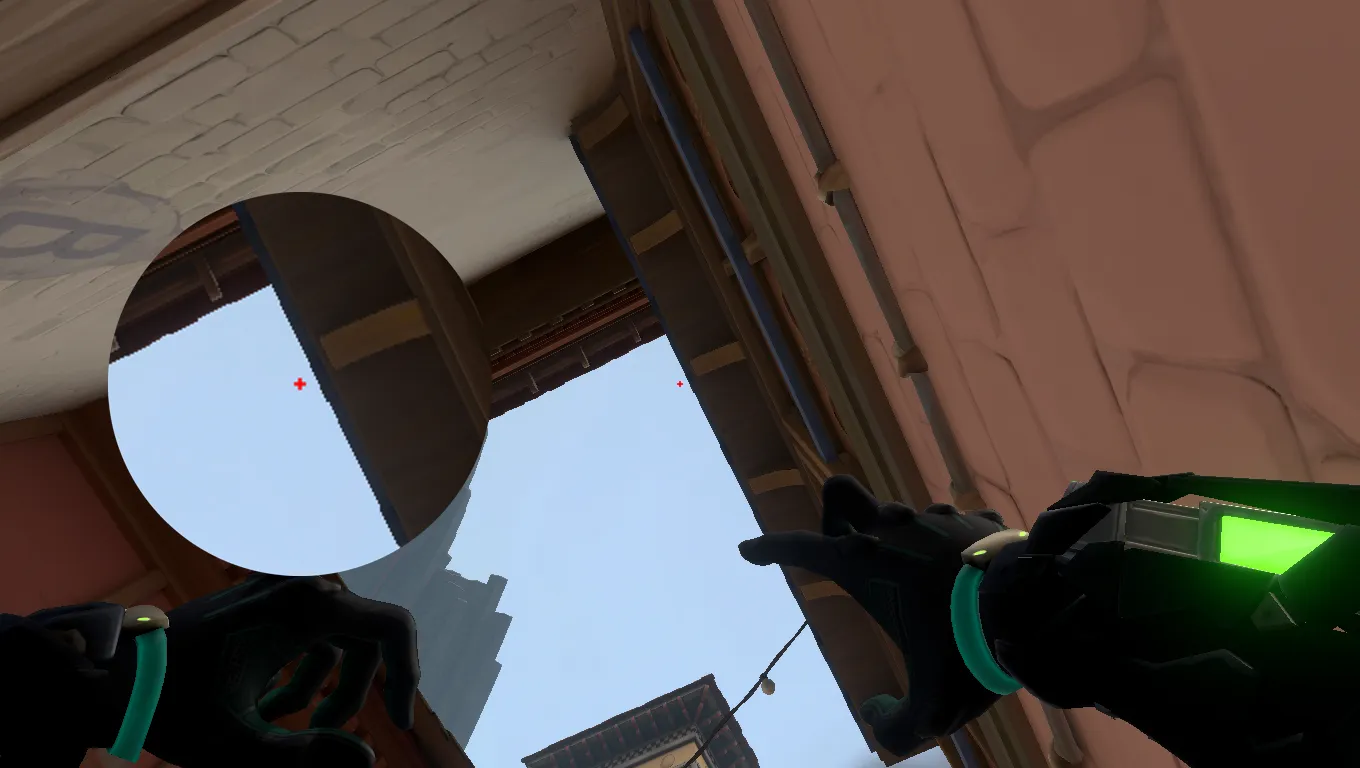 Viper Snake Bite on Haven Defense Site A — step 2 of 5: Aim — line up the shot
