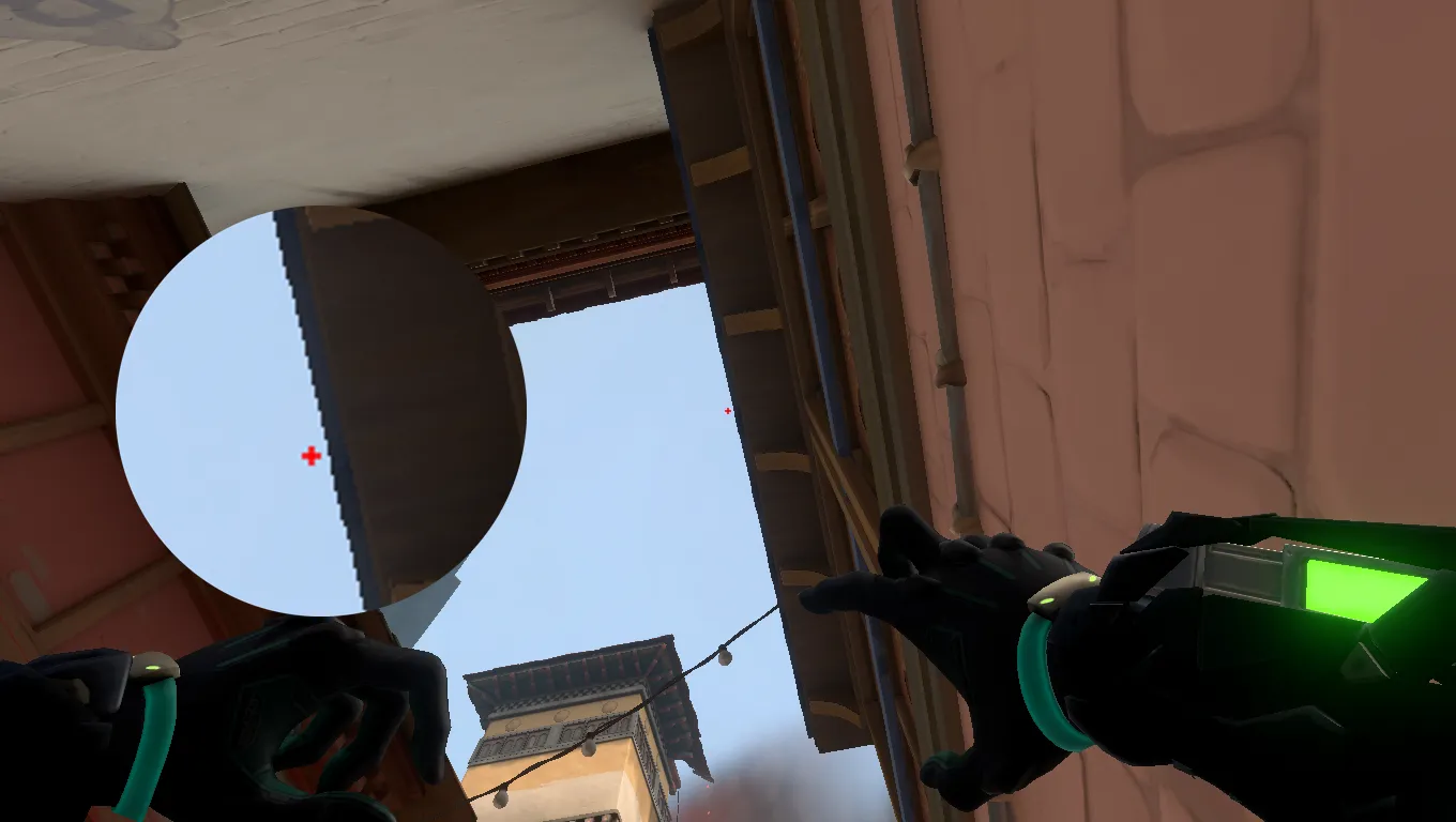 Viper Snake Bite on Haven Defense Site A — step 4 of 5: Aim — line up the shot