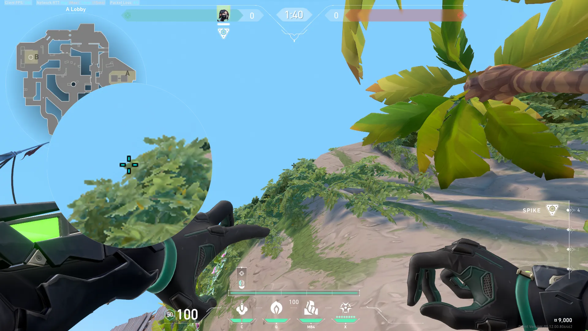 Viper Snake Bite on Breeze Defense Site A — step 3 of 8: Aim — line up the shot