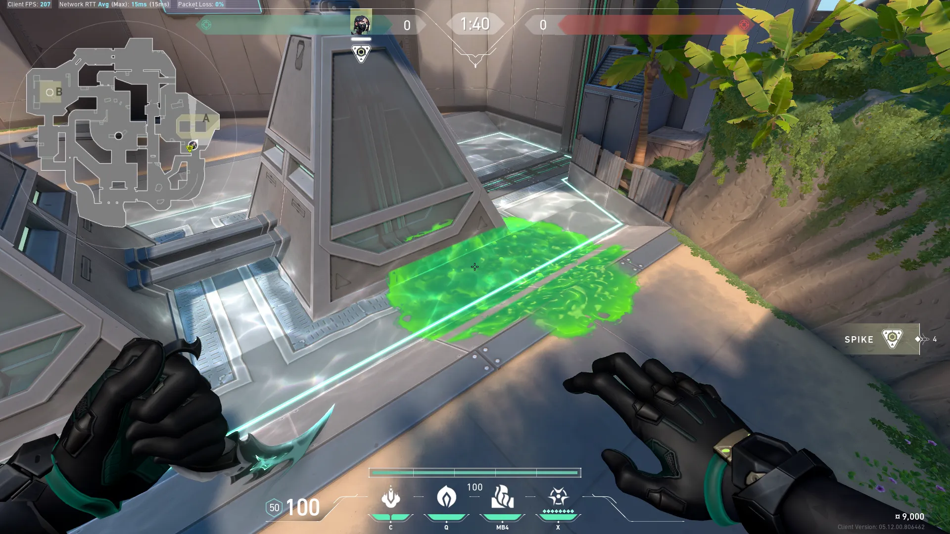 Viper Snake Bite on Breeze Defense Site A — step 4 of 8: Aim — line up the shot