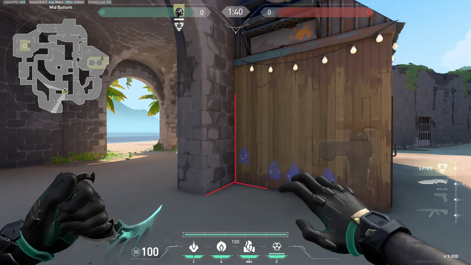 Viper Snake Bite on Breeze Defense Site A — step 5 of 8: Aim — line up the shot