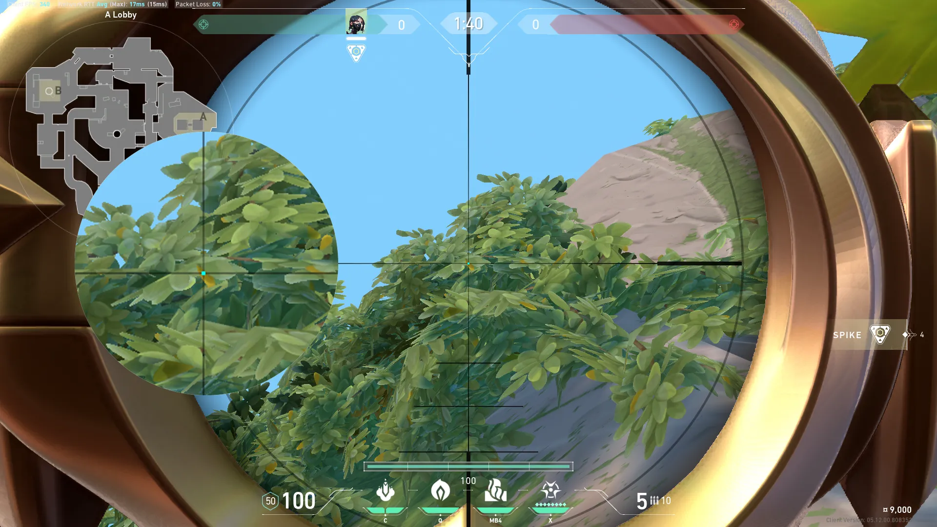 Viper Snake Bite on Breeze Attack Site A — step 2 of 4: Aim — line up the shot
