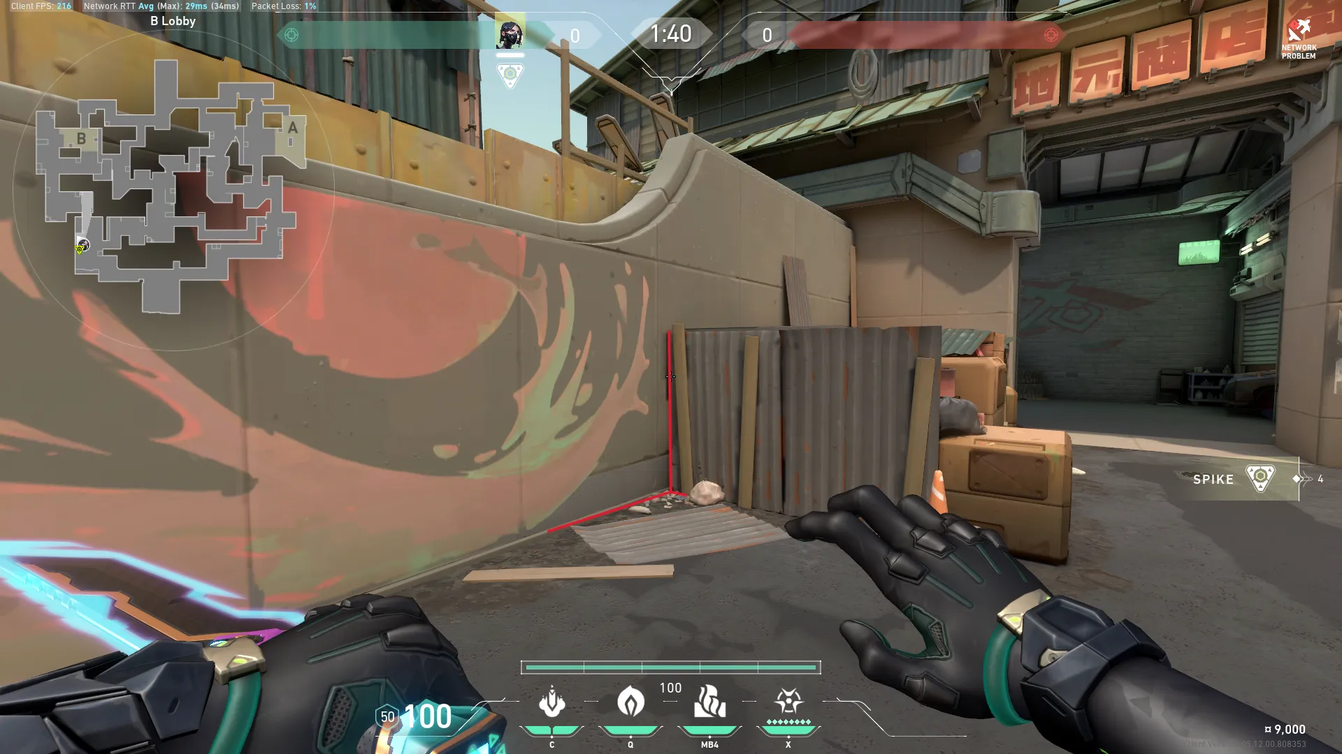 Split | ATK Molly for B Site Double Box — Viper lineup on Split
