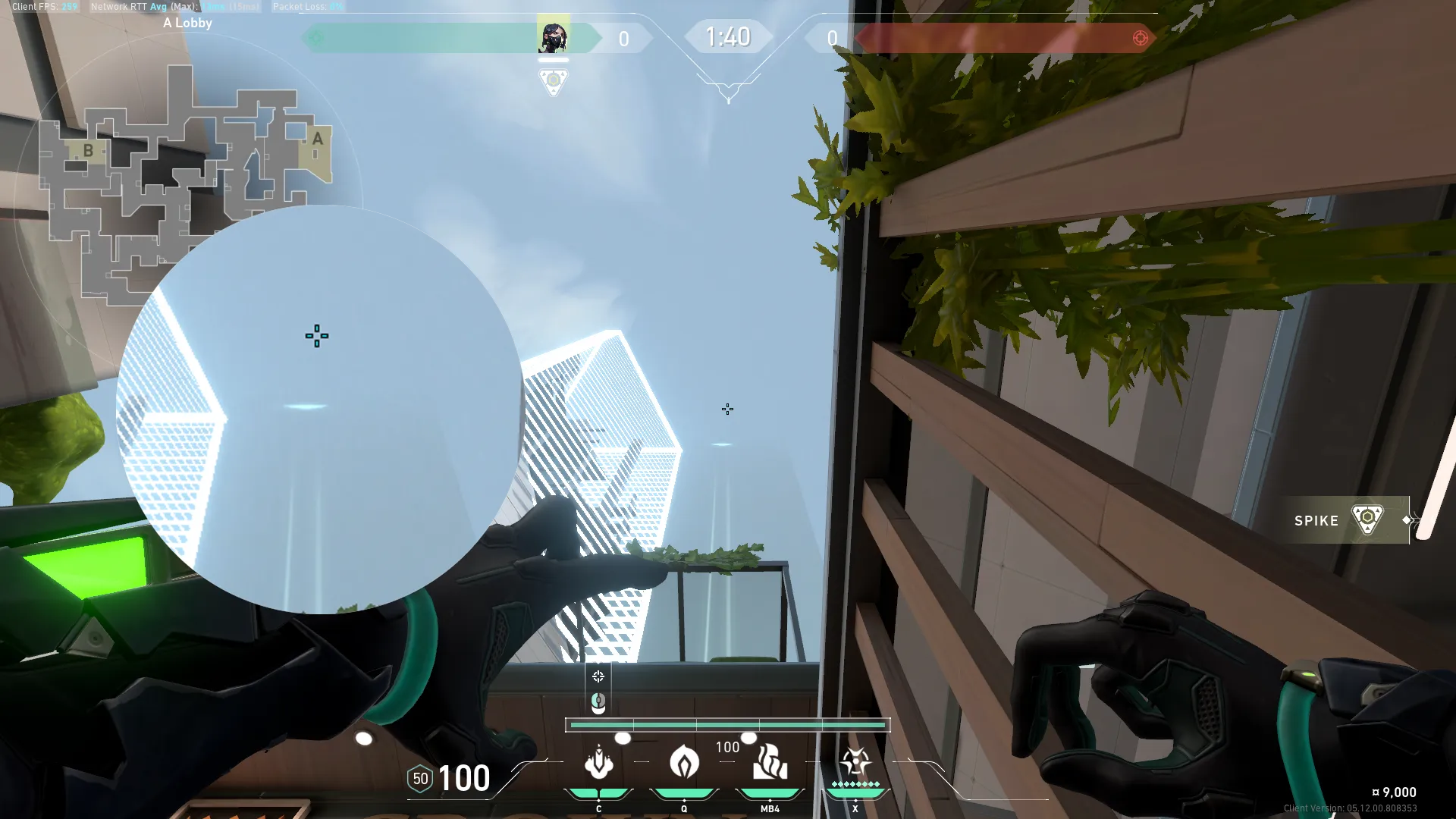 Viper Snake Bite on Split Attack Site A — step 3 of 4: Aim — line up the shot