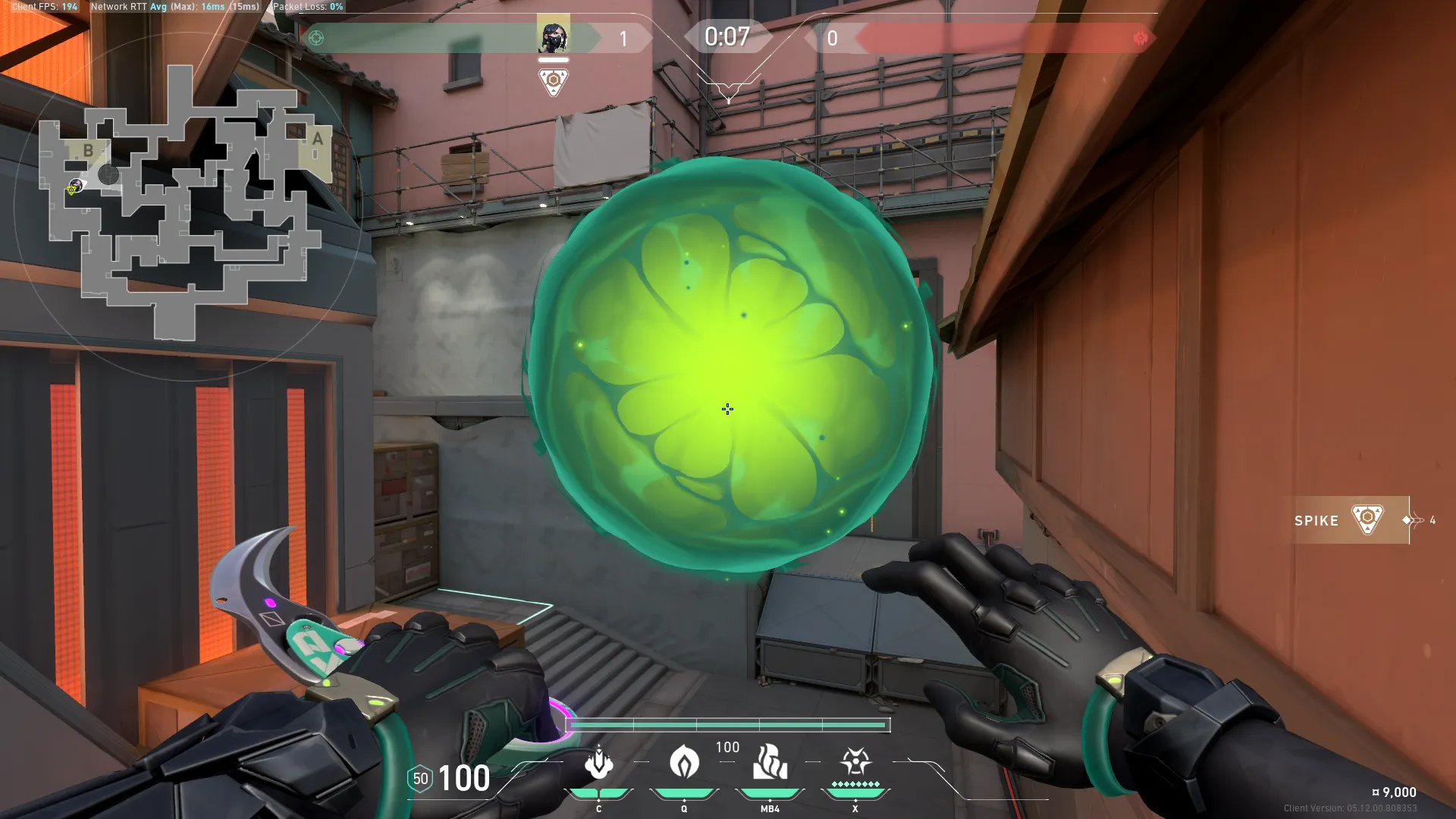 Viper Poison Cloud on Split Attack Site B — step 5 of 5: Result