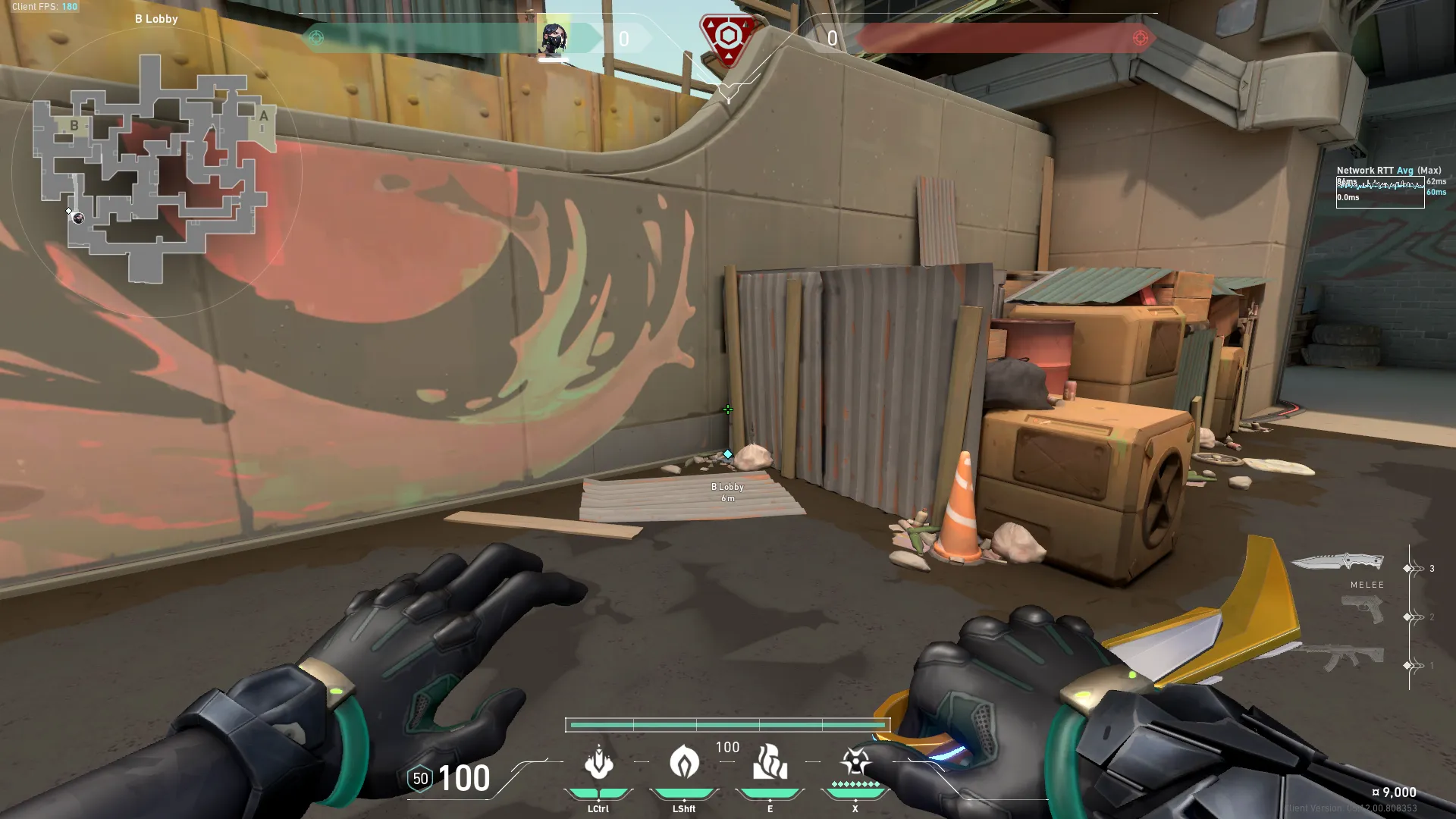 B Lobby to B Open Plant Alternative Molly — Viper lineup on Split