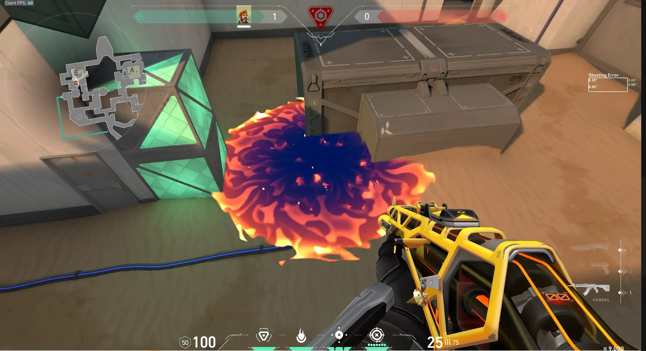Brimstone Incendiary on Bind Attack Site B — step 3 of 3: Result