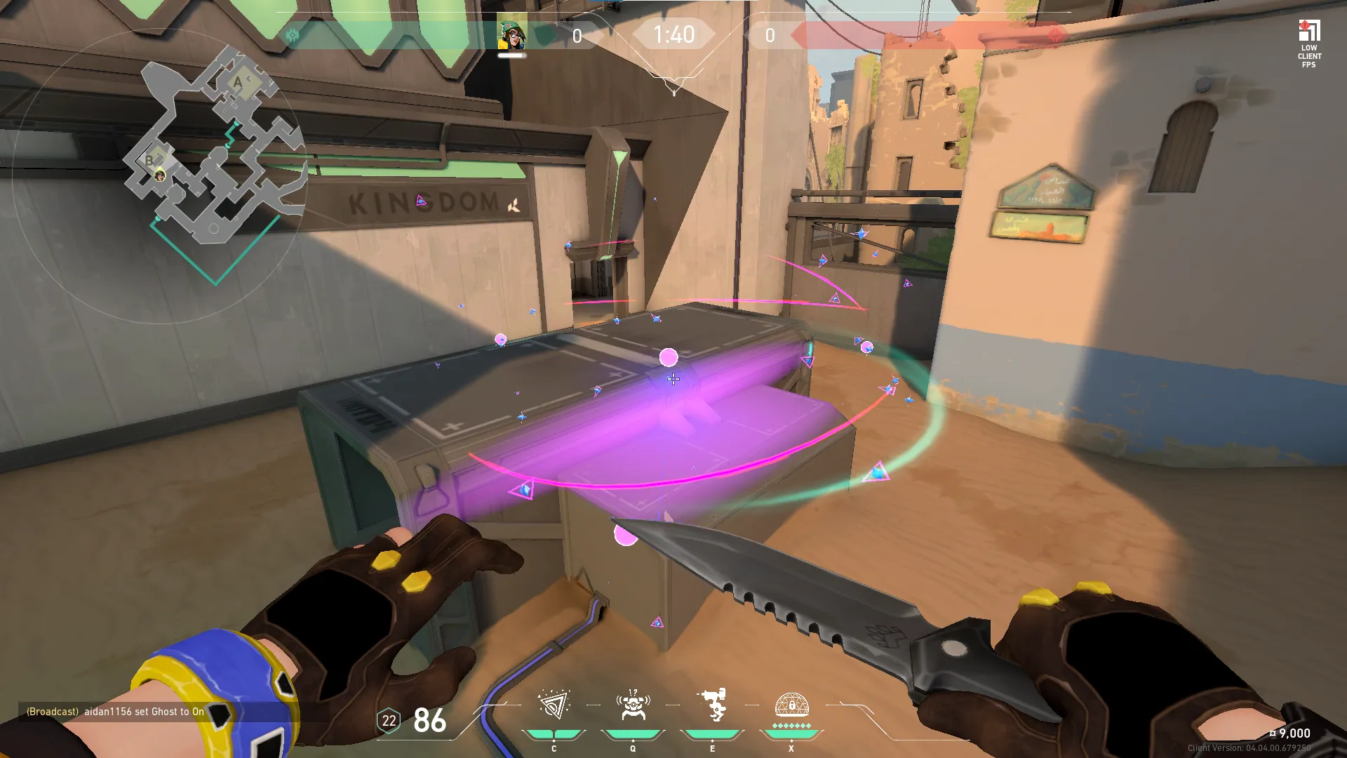 Killjoy Nanoswarm on Bind Attack Site B — step 3 of 3: Result
