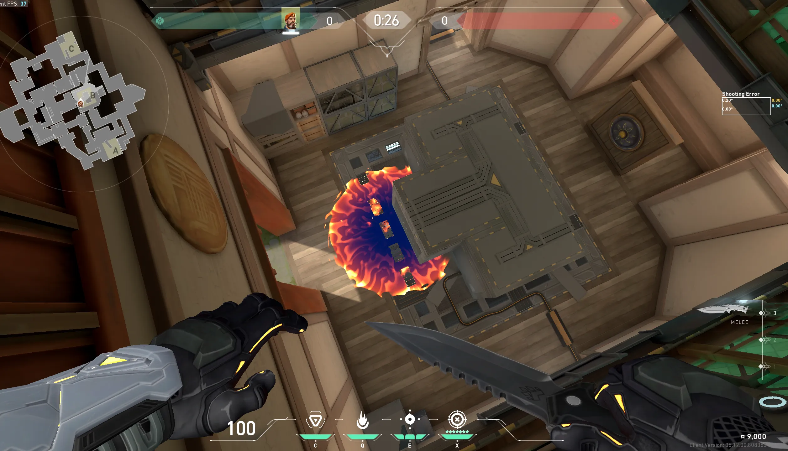 Brimstone Incendiary on Haven Defense Site B — step 3 of 3: Result