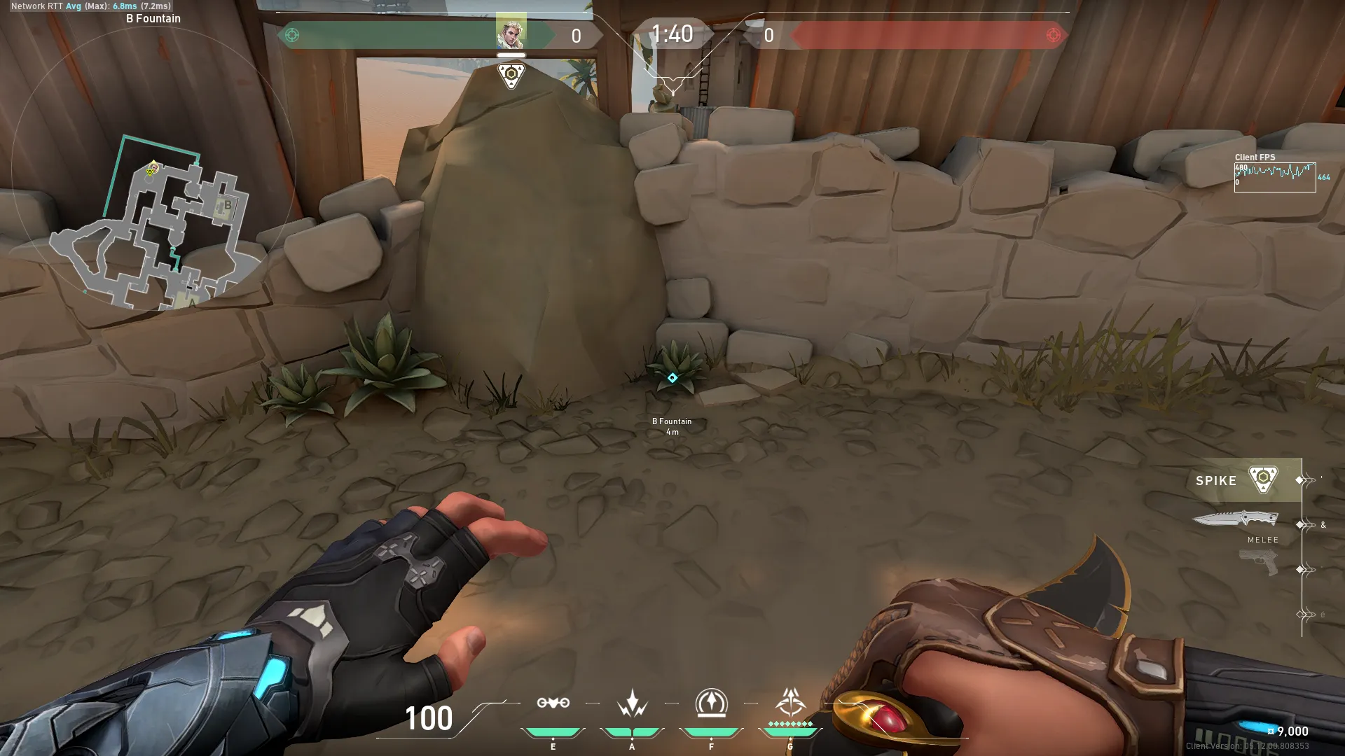 Shock Dart / Recon on B Site — Sova lineup on Bind