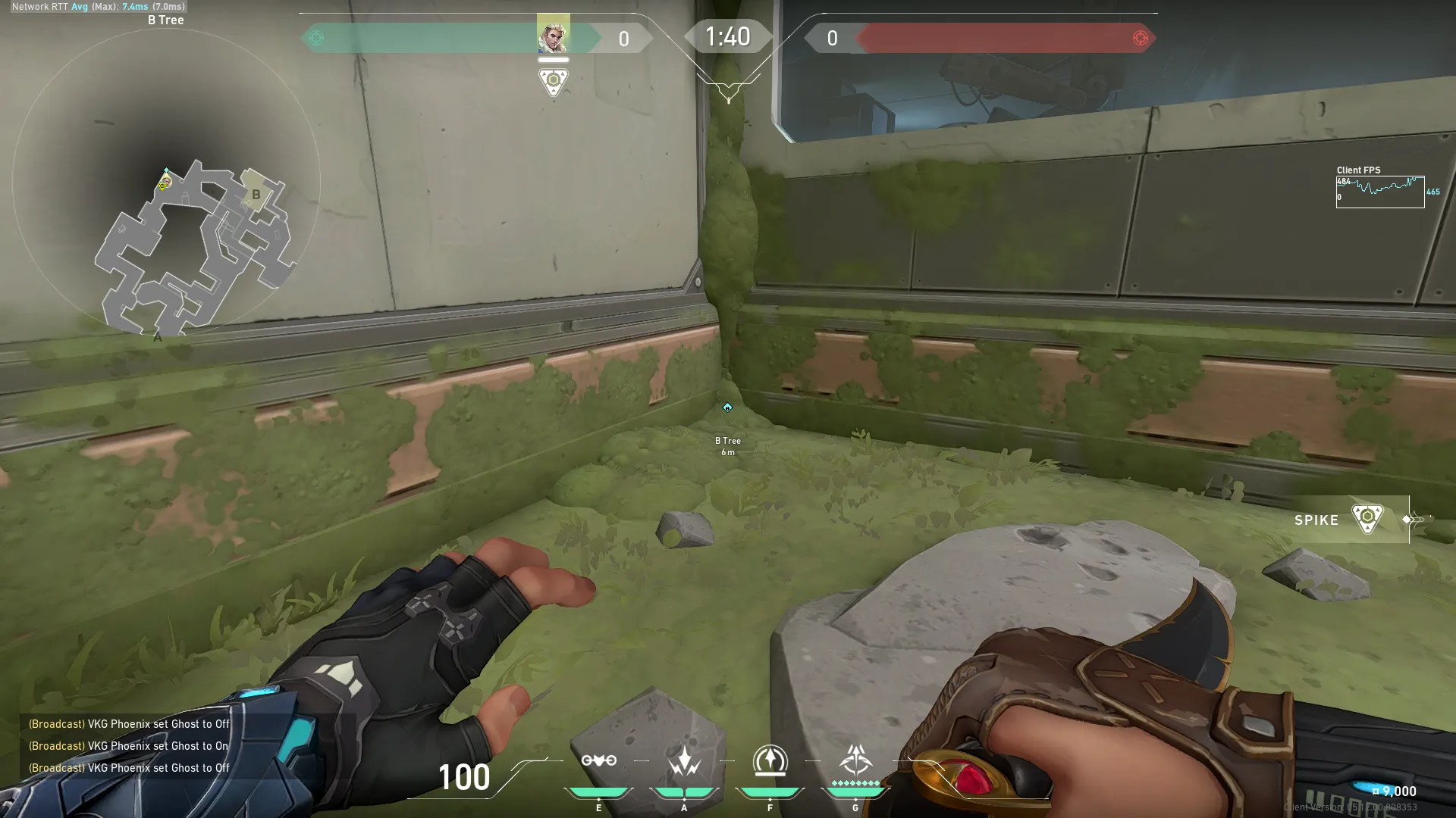 Shock Dart From Spawn to B Site — Sova lineup on Fracture