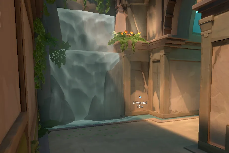 B Site Post-plant Snakebite (from C Waterfall) — Viper lineup on Lotus