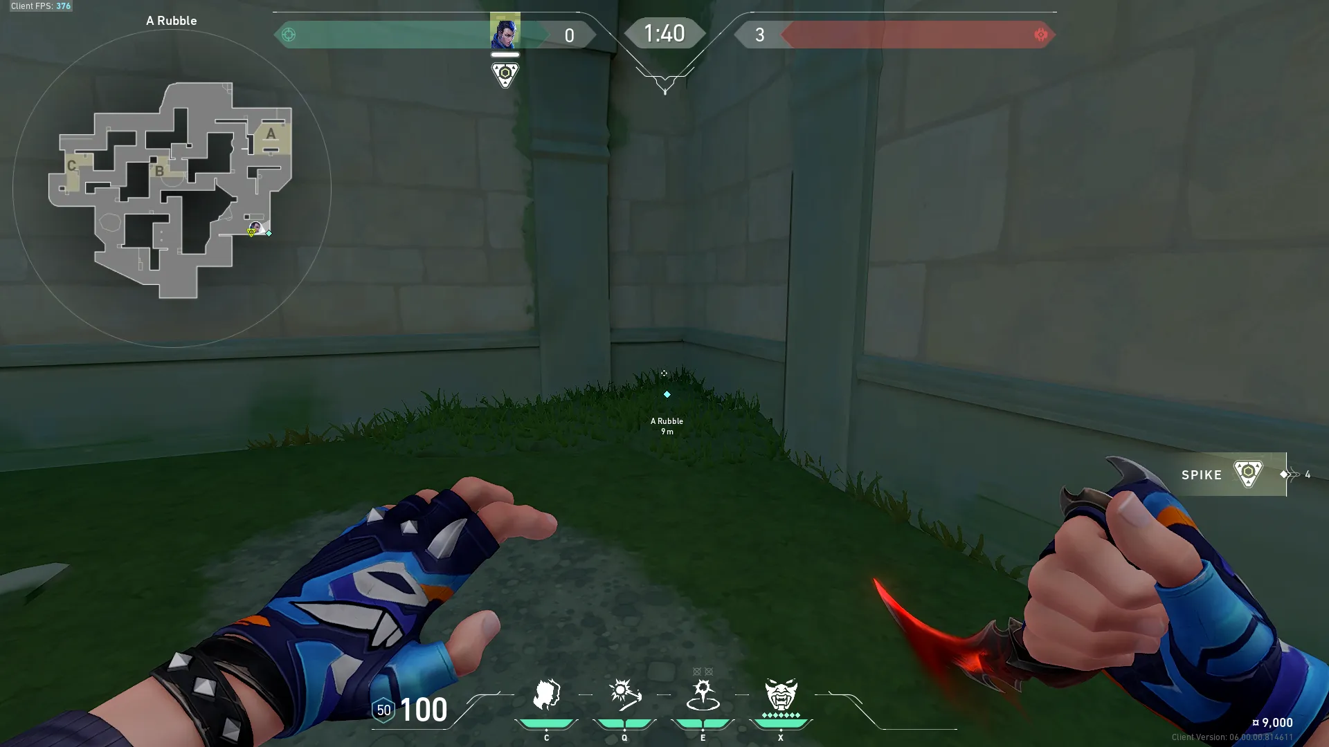 A Rubble to Defenders Spawn — Yoru lineup on Lotus