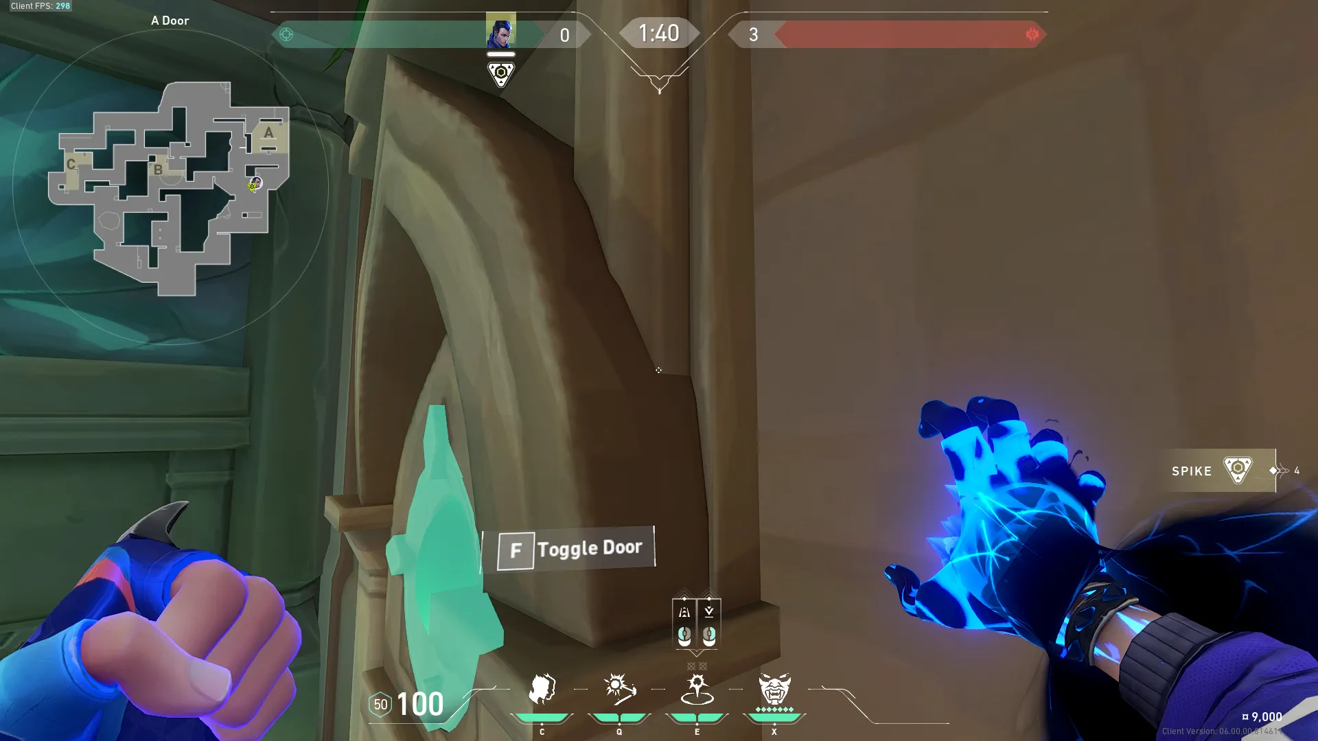 Yoru Gatecrash on Lotus Attack Site C — step 2 of 3: Aim — line up the shot