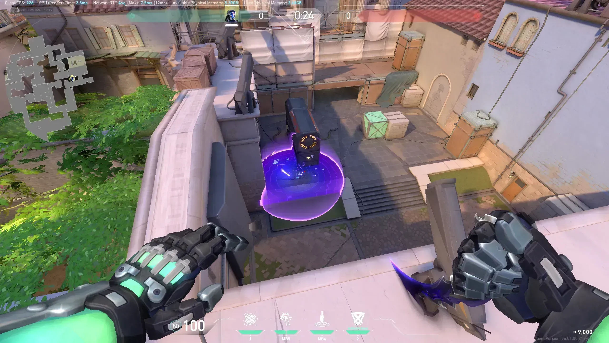 KAY/O Frag_Ment on Ascent Attack Site A — step 3 of 3: Result
