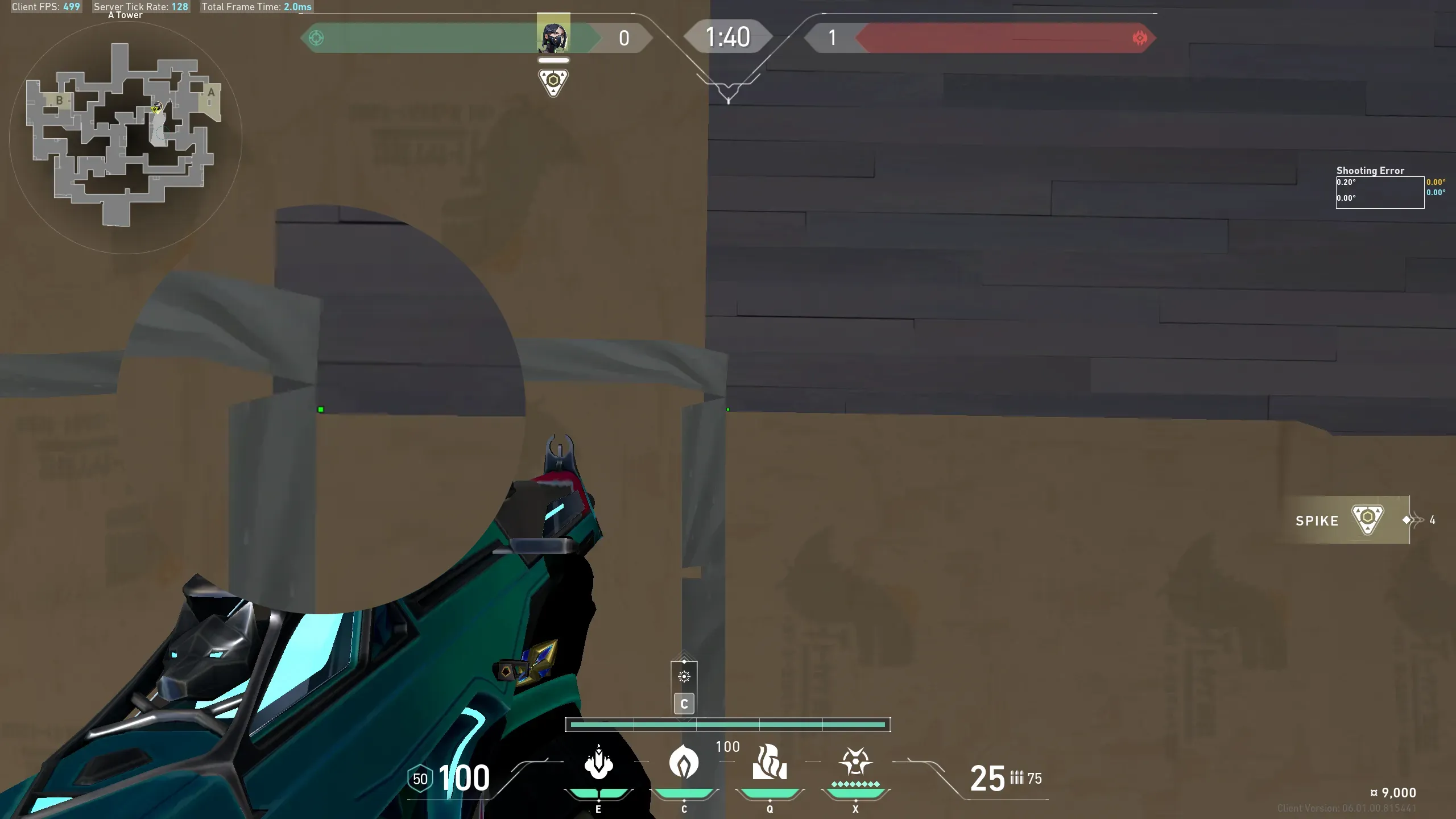 Split A Ramp Poison Cloud One-way for Defense — Viper lineup on Split