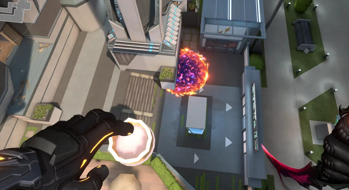 Brimstone Incendiary on Split Defense Site A — step 4 of 4: Result
