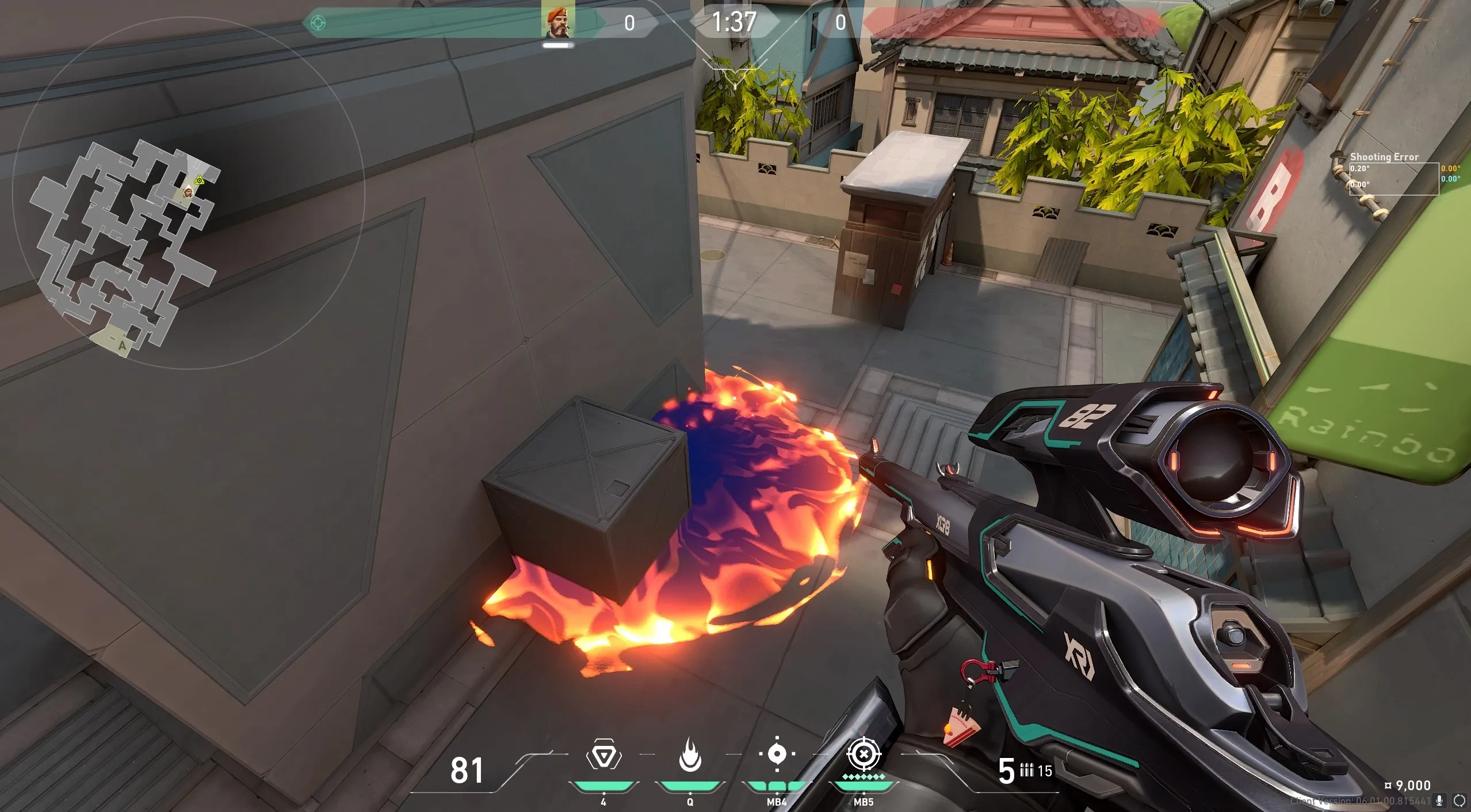 Brimstone Incendiary on Split Defense Site B — step 4 of 4: Result