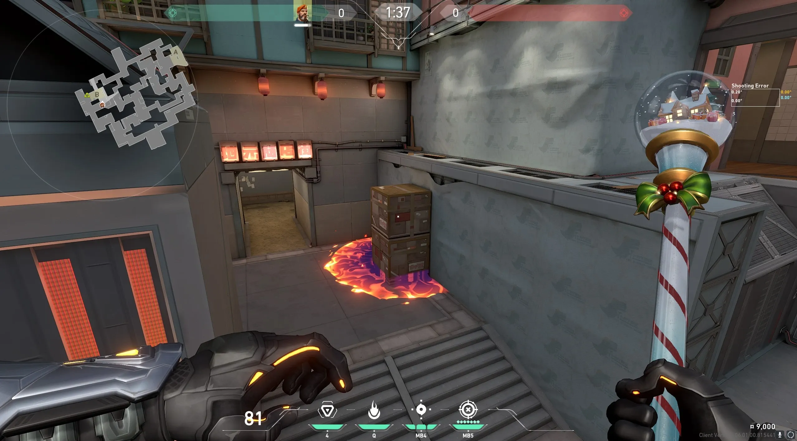 Brimstone Incendiary on Split Defense Site B — step 3 of 3: Result